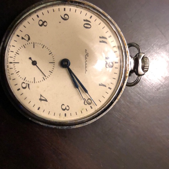 Russian made collectible pocket watch - Picture 2 of 2